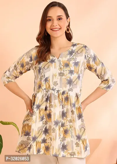 Stylish Printed Top  For Women-thumb0