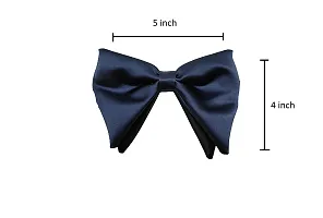 greyknot big bow butterfly bow tie | satin bow tie | premium bow tie |-thumb1