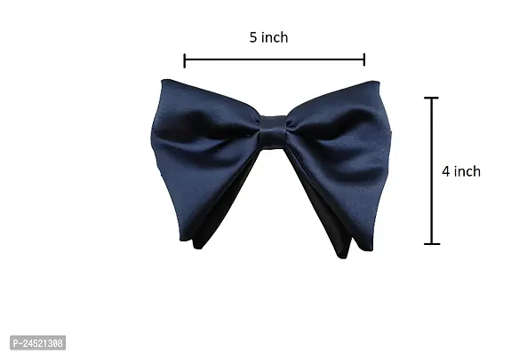 greyknot big bow butterfly bow tie | satin bow tie | premium bow tie |-thumb2