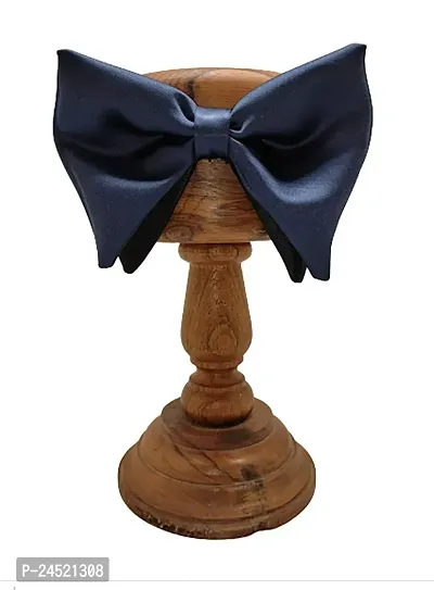 greyknot big bow butterfly bow tie | satin bow tie | premium bow tie |-thumb3