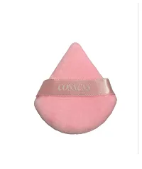 Cossess Triangle Sponge Pizza Puff Powder Puff For Application of Makeup in all the corners of the face With Box-thumb1