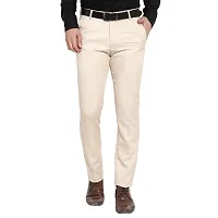 Mens Formal Regular Fit Cotton Blend Trouser-thumb2