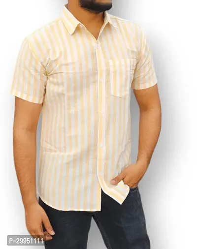 Stylish Cotton Short Sleeves Shirt For Men