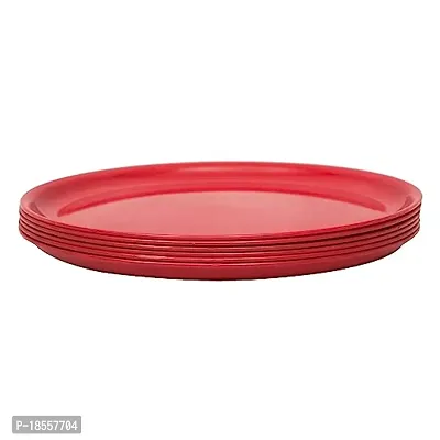 Plastic Full Plates Set Of 6