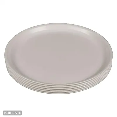Dinner Full Plate Round Plain Set Of 6