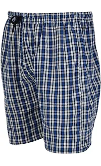 Men Cotton Check Boxer with two side pocket ( pack of 3)-thumb1