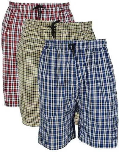 Stylish Mens Wear Cotton Boxers/Shorts Combo