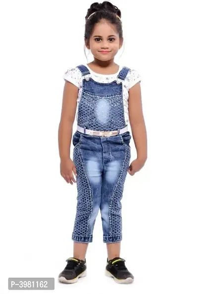 Girls Dungaree with Top