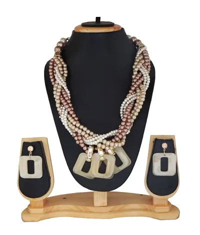 Designer Fancy Gold Plated Jewellery Set