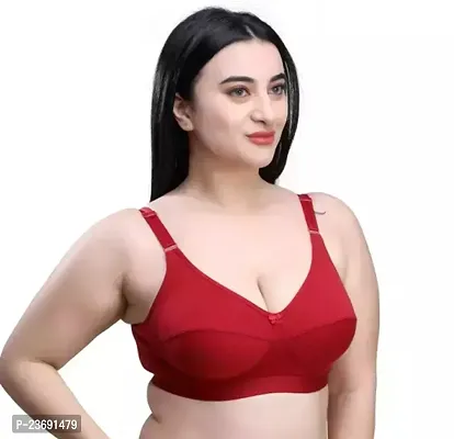 Cotton C and D Cup Bra/T-Shirt Bra/Everyday Bra Broad Strap Bra pack of 2-thumb2