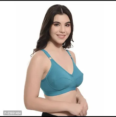 Cotton C and D Cup Bra/T-Shirt Bra/Everyday Bra Broad Strap Bra pack of 2-thumb2