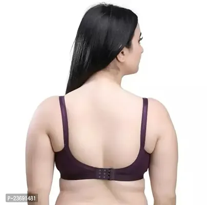 Cotton C and D Cup Bra/T-Shirt Bra/Everyday Bra Broad Strap Bra pack of 2-thumb5