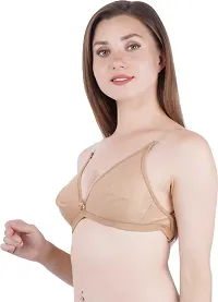 Cotton Non-Padded Backless Bridal toples daily use Transparent strap Bra-thumb4