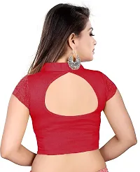 PU Fashion Women's Cotton Lycra Readymade Stretchable Blouse-thumb1