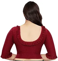 PU Fashion Stretchable Readymade Blouse for Women-thumb1