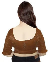 PU Fashion Readymade Blouse Design-thumb1