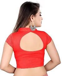 PU Fashion Women's Cotton Lycra Readymade Stretchable Blouse-thumb1