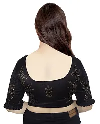 PU Fashion Readymade Blouse Design-thumb1