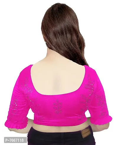 PU Fashion Readymade Blouse Design-thumb2