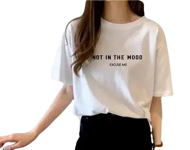 Not in mood loose fit tshirt