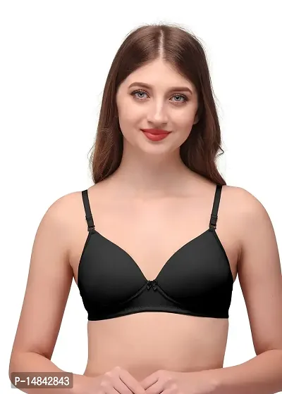 Buy SH GLOBLE Moulded Heavy Padded Lycra semi Push-up Bra for Every Day  Comfort with Multi Colour and Wide rang of Size Pack of 1 (B, Skin, 32)  Online In India At