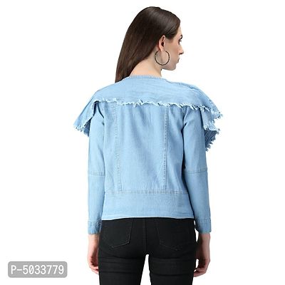 Denim jacket poncho outlet