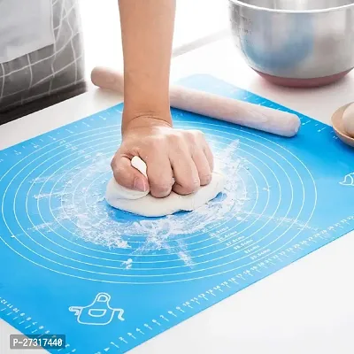 Silicone Baking Roti Mat Non-Sticky Surface for Making Cake Chapati Cookies Macarons Pastries Sheet-thumb0