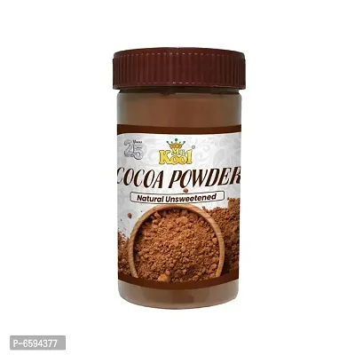 Mr.Kool Natural Unsweetened Cocoa Powder for Baking Cake, Chocolate, Milkshake 100gm-thumb0