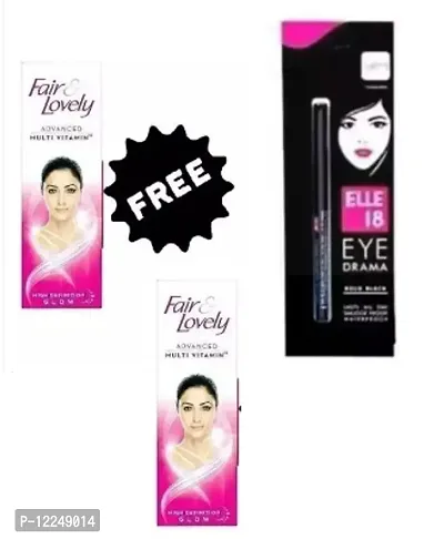 Fair and lovely pack of 2 25gm each with free kajal