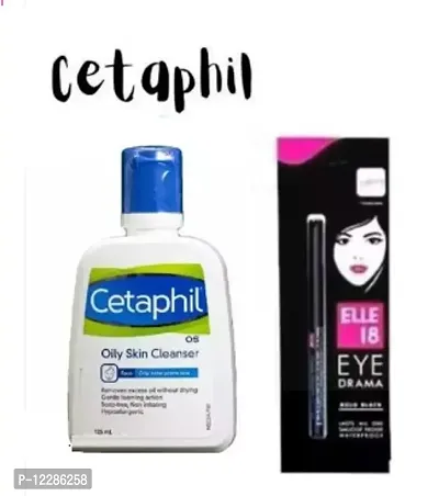 Women Cetaphil oily skin cleanser pack of 1* and kajal