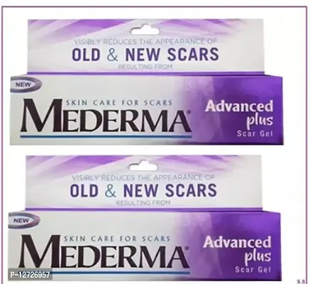 MEDERMA ADVANCEDPLUS+ FOR skin care for scar pack of 2 10g.-thumb0