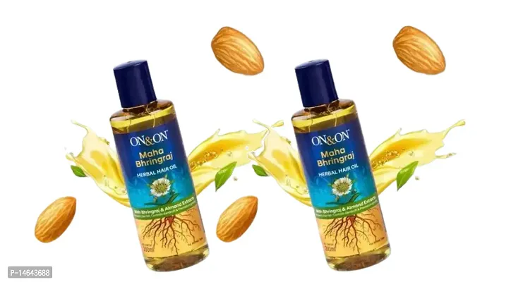 ONON hair oil All Type of Hair Problem Herbal Growth Hair Oil 200 ml Pack 2-thumb0