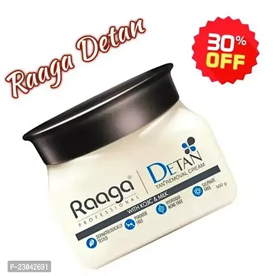 Raaga Detan removal Cream pack of 1 De Tan Cream-thumb0