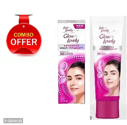 Glow  Lovely Advanced Multi Vitamin Face Cream 25gm packof2