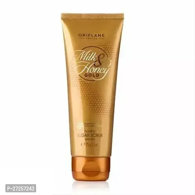 ORIFLAME MILK  HONEY GOLD Smoothing Sugar Scrub (200 ml)-thumb0