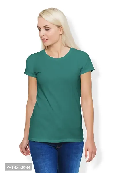 Trendy Cotton Round neck Top and Tee for Womens and Girls-thumb2