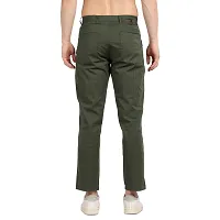 Stylish Green Cotton Baggy Style Cargo Pants For Men-thumb3