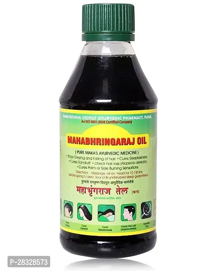 Ramakrishna Vidyut Ayurved Pharmacy Maka Mahabhringaraj Oil, 500 ml-thumb0