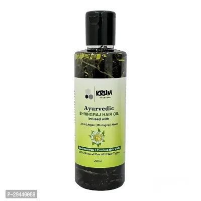 Krum Ayurvedic Bhringraj Hair Oil 200ml