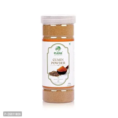 Plenz Nutrawell Cumin/Jira Powder Pure And Natural For Daily Cooking Needs - Sealed Packed Reusable Airtight Jar 350Gm.