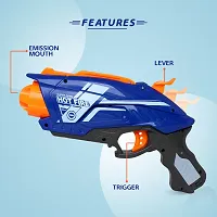 NHR Storm Foam Blaster Gun Toy with 40 Foam Bullets, Safe  L-thumb1