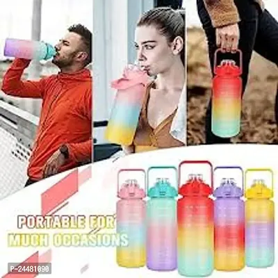 (Pack Of 3)Bottle Type-lrm;Round/Included Components-One Hanging Soft Hand For 900 Ml Bottle, 2 Straw, 2 Ltr Bottle, 900Ml Bottle,300Ml Bottle