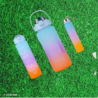 (Pack Of 3)Bottle Type-lrm;Round/Included Components-One Hanging Soft Hand For 900 Ml Bottle, 2 Straw, 2 Ltr Bottle, 900Ml Bottle,300Ml Bottle