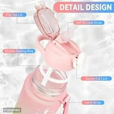 (Pack Of 3)Bottle Type-lrm;Round/Included Components-One Hanging Soft Hand For 900 Ml Bottle, 2 Straw, 2 Ltr Bottle, 900Ml Bottle,300Ml Bottle