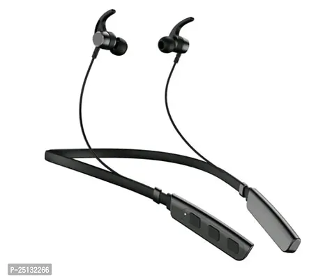 Stylish Black In-Ear Bluetooth Wireless Neckbands-thumb0