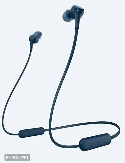 Stylish blue In-Ear Bluetooth Wireless Neckbands