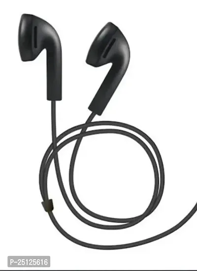 Stylish Black On-ear And Over-ear Wired 3.5 MM Single Pin Headphones With Microphone-thumb0