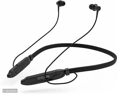 Stylish Black In-Ear Bluetooth Wireless Neckbands-thumb0