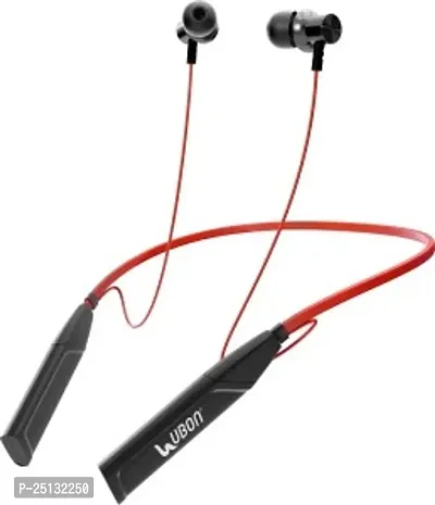 Stylish Red In-Ear Bluetooth Wireless Neckbands