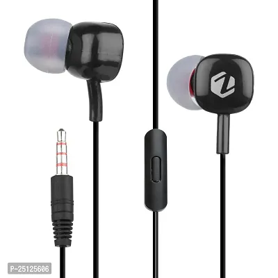 Stylish Black On-ear And Over-ear Wired 3.5 MM Single Pin Headphones With Microphone